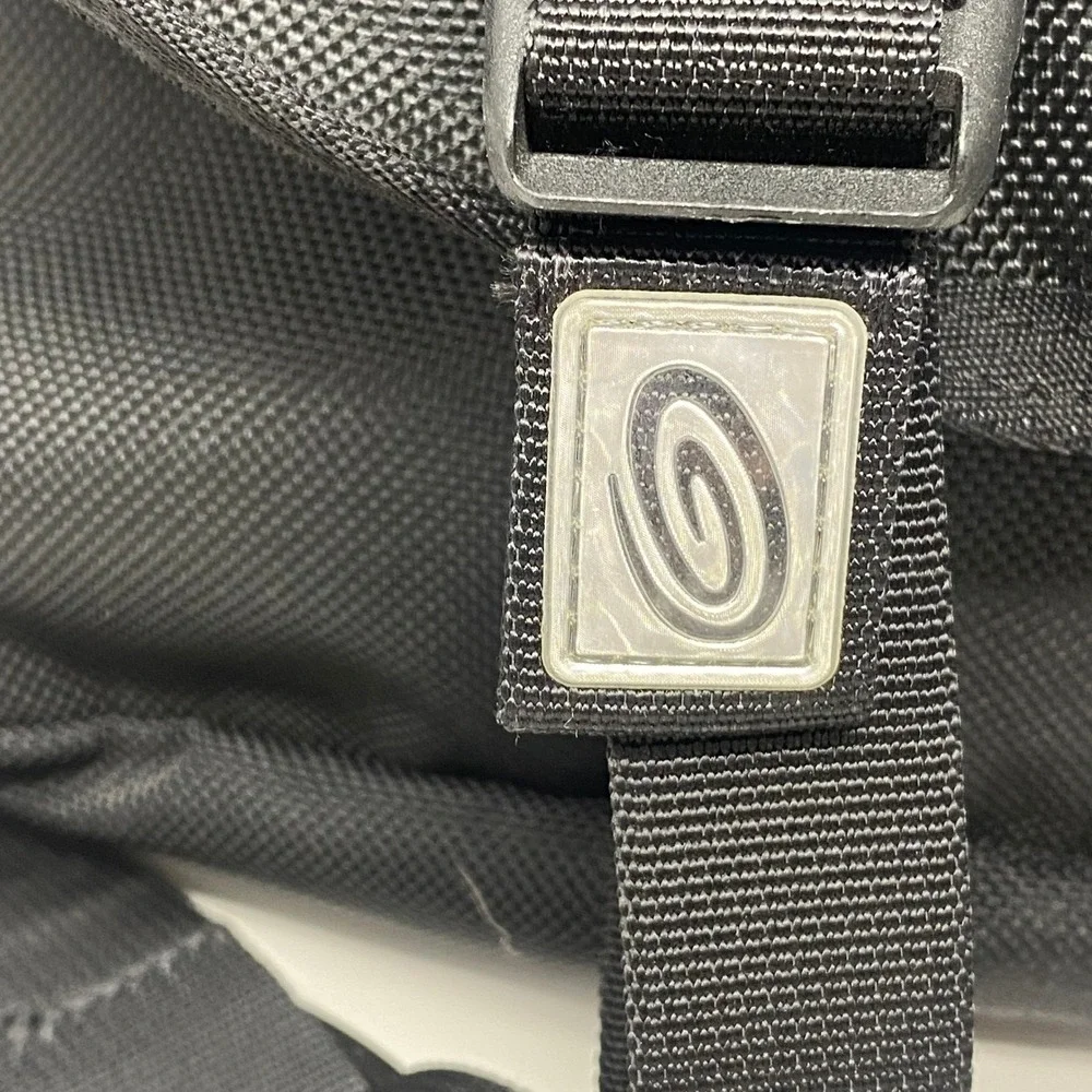 Timbuk2 Medium Messenger Laptop Backpack Black Convertible Commuter Bag